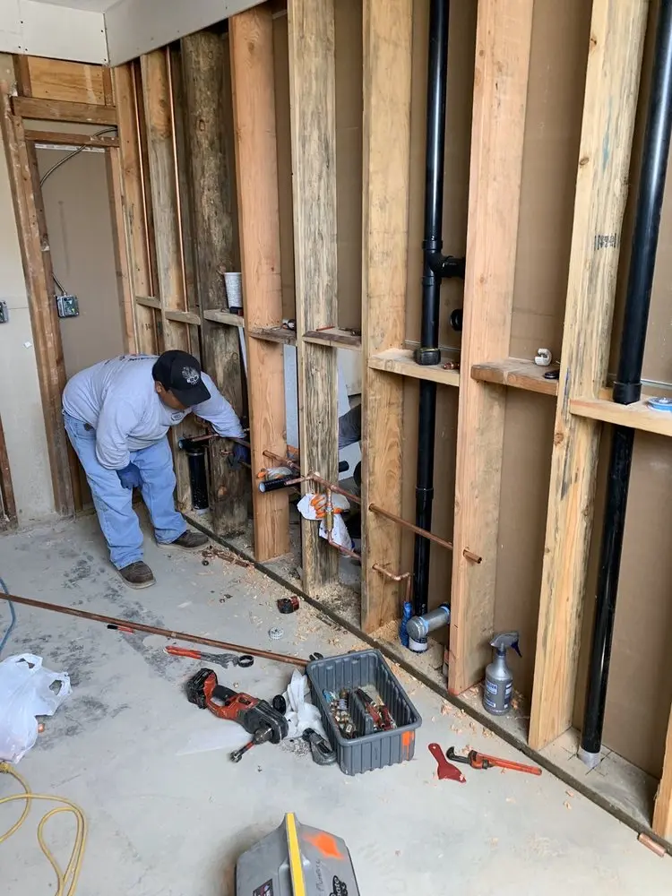 Commercial rough-in plumbing for Gas Line Repair in Crofton Commons